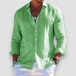 Camisa Elegante e Respirável masculino