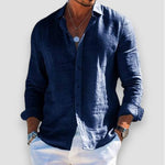 Camisa Elegante e Respirável masculino
