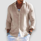 Camisa Elegante e Respirável masculino