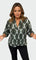 Camisa casual de manga longa feminino