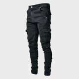 Diogo – Jeans casual ultra-elásticos para um look estilizado e confortável masculino