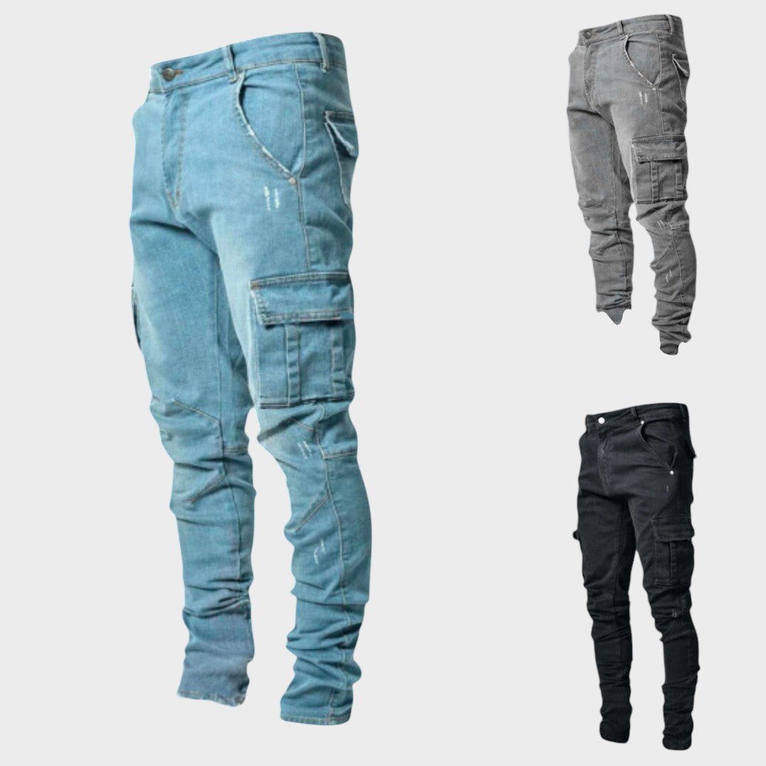 Diogo – Jeans casual ultra-elásticos para um look estilizado e confortável masculino