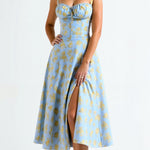 Vestido Midi Elegante feminino