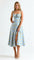 Vestido Midi Elegante feminino