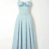 Vestido Midi Elegante feminino