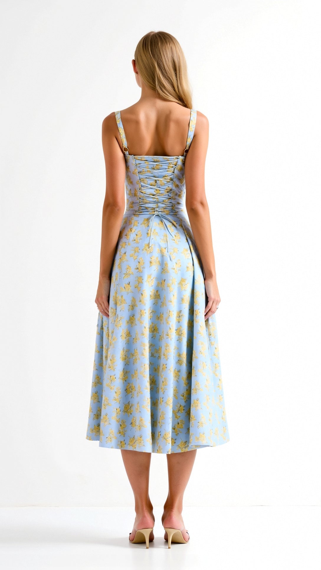 Vestido Midi Elegante feminino