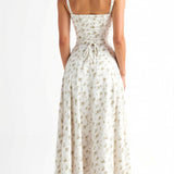 Vestido Midi Elegante feminino