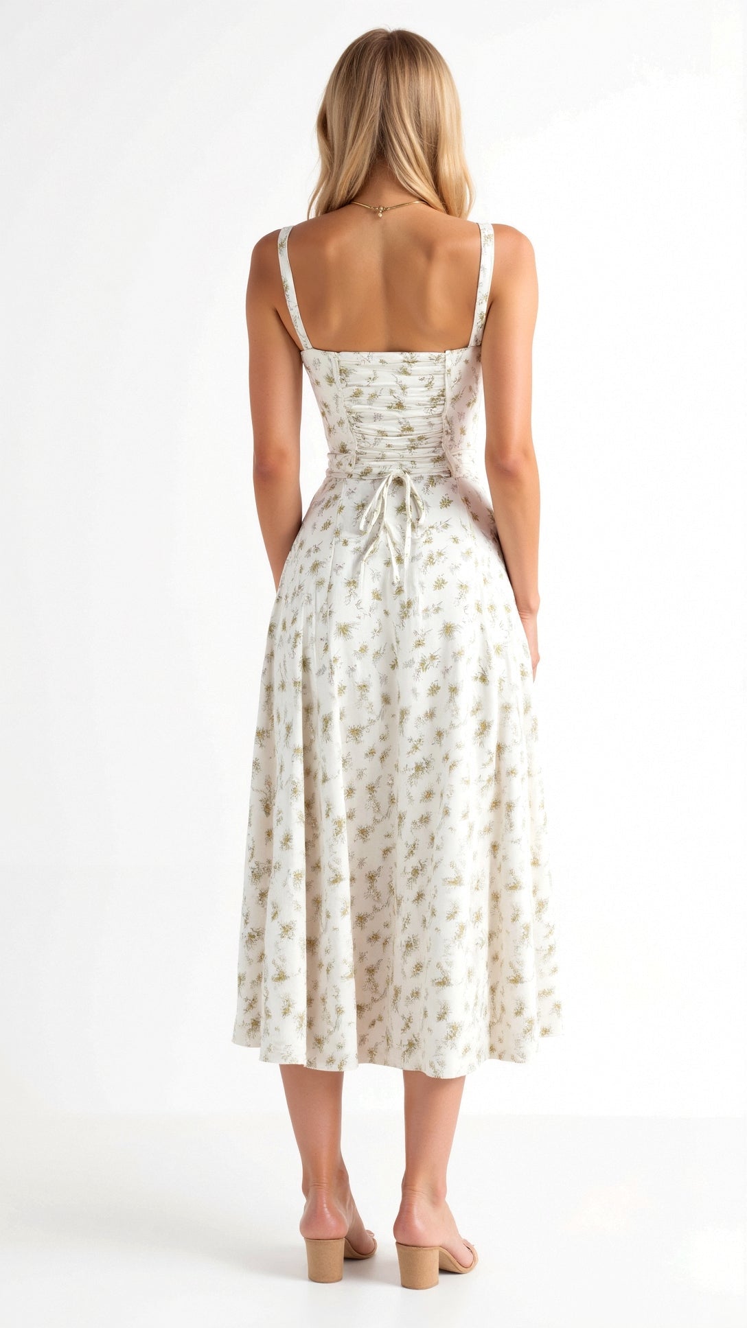 Vestido Midi Elegante feminino