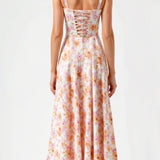 Vestido Midi Elegante feminino