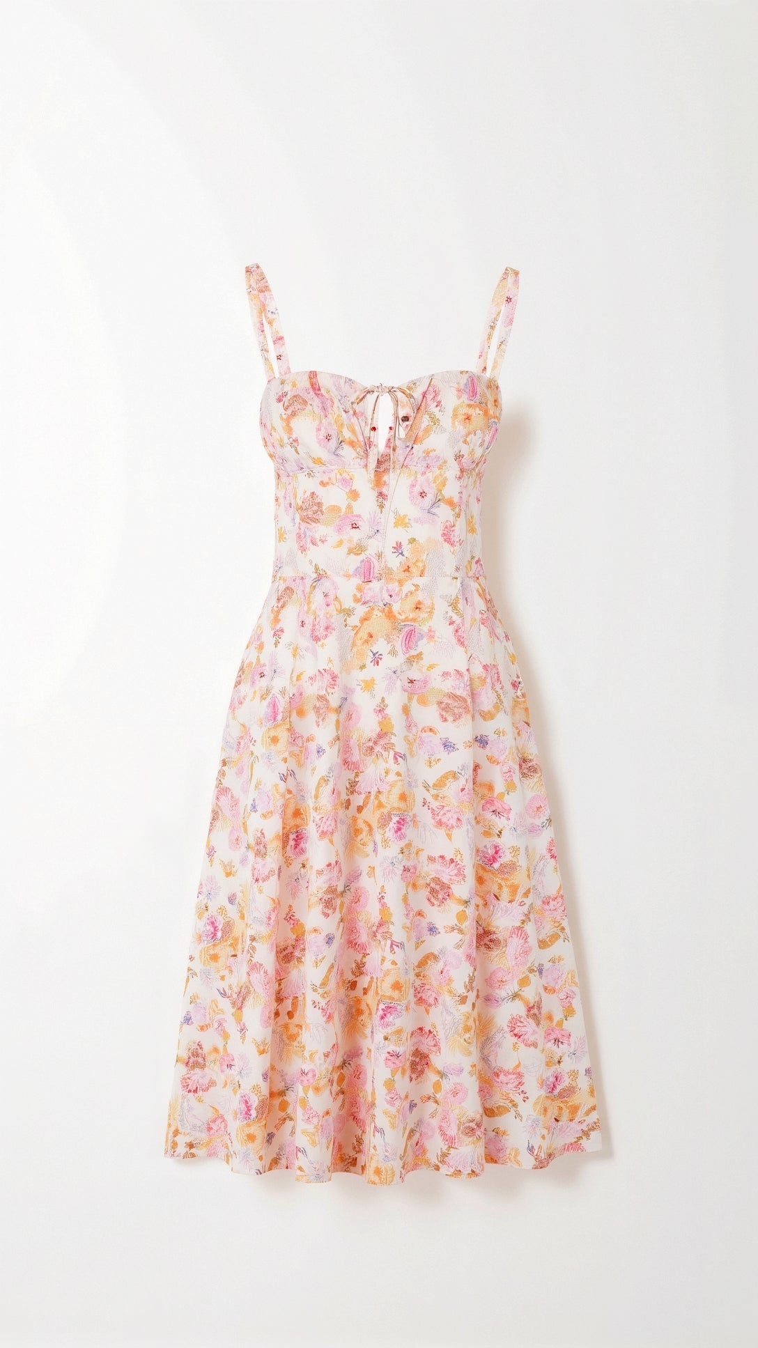 Vestido Midi Elegante feminino