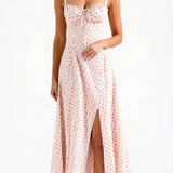 Vestido Midi Elegante feminino