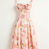 Vestido Midi Elegante feminino