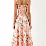 Vestido Midi Elegante feminino