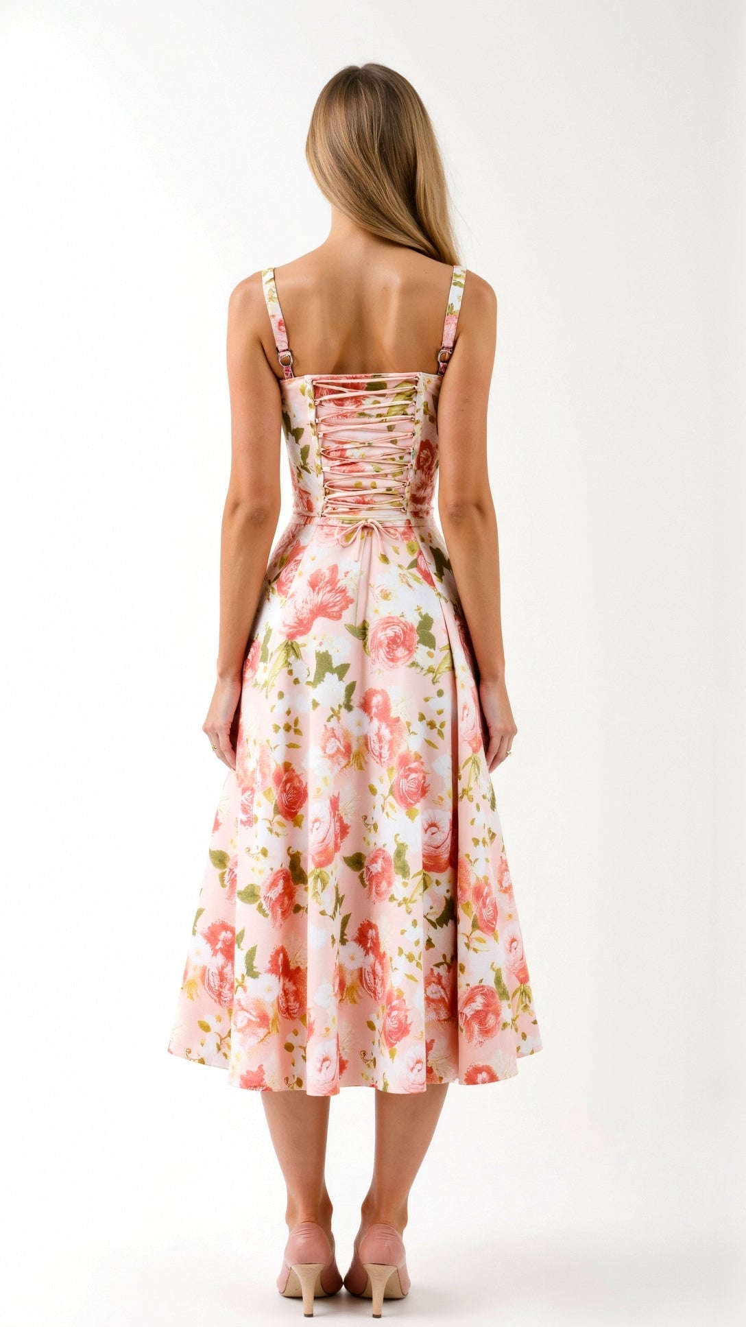 Vestido Midi Elegante feminino