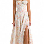 Vestido Midi Elegante feminino