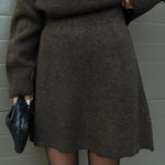 Conjunto de Malha Outono feminino