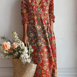 Melina – Vestido Longo de Inspiração Boémia