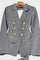 Blazer em linha clássica feminino