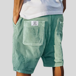 Calças Curtas Elegantes de Veludo masculino