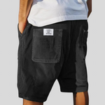 Calças Curtas Elegantes de Veludo masculino