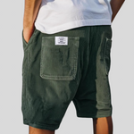 Calças Curtas Elegantes de Veludo masculino