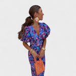 Vestido Fuego Tropical feminino