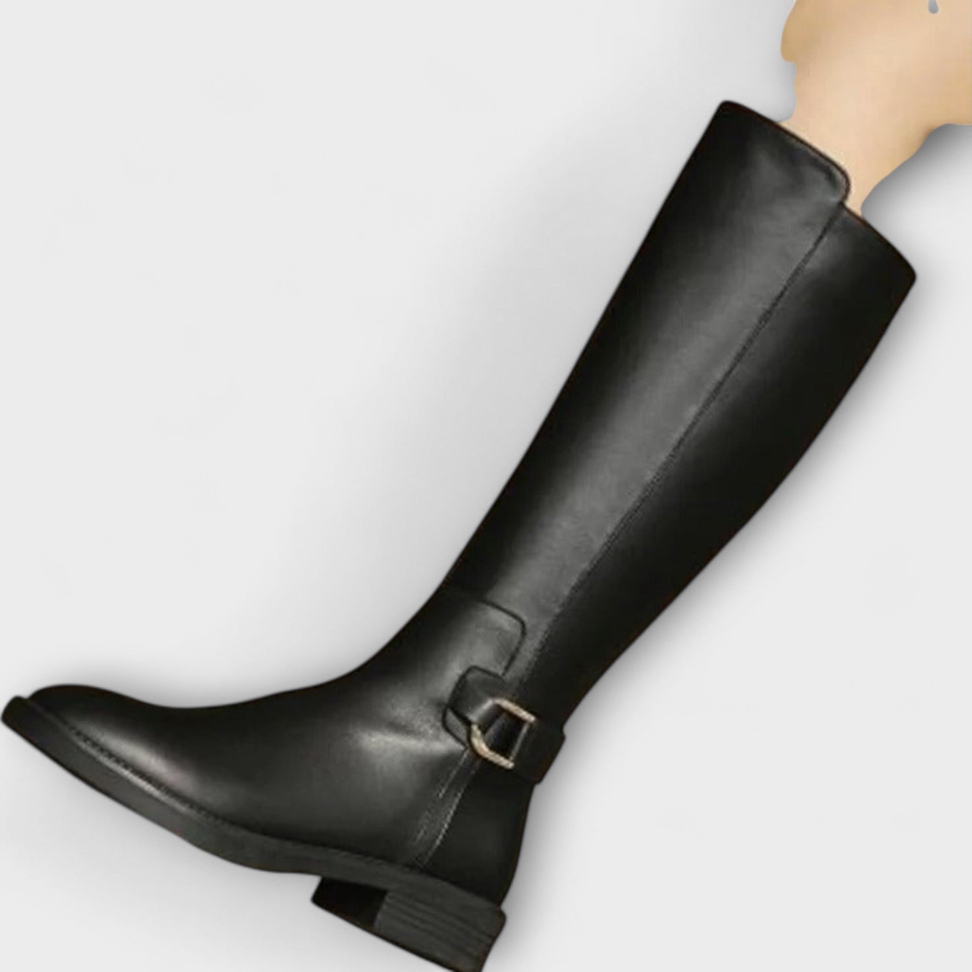 Botas femininas até ao joelho feminino