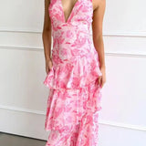 Vestido Longo Elegante feminino