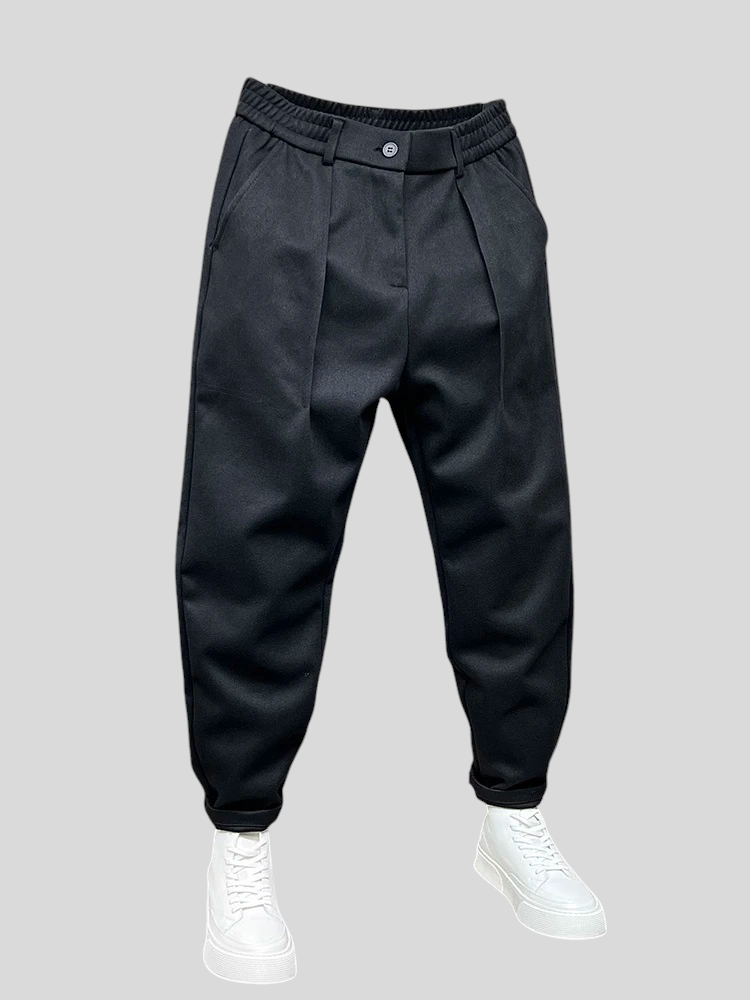 Calças Elegantes Melange masculino