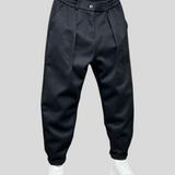 Calças Elegantes Melange masculino