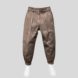 Calças Elegantes Melange masculino