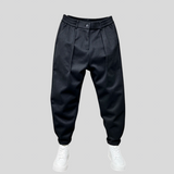 Calças Elegantes Melange masculino