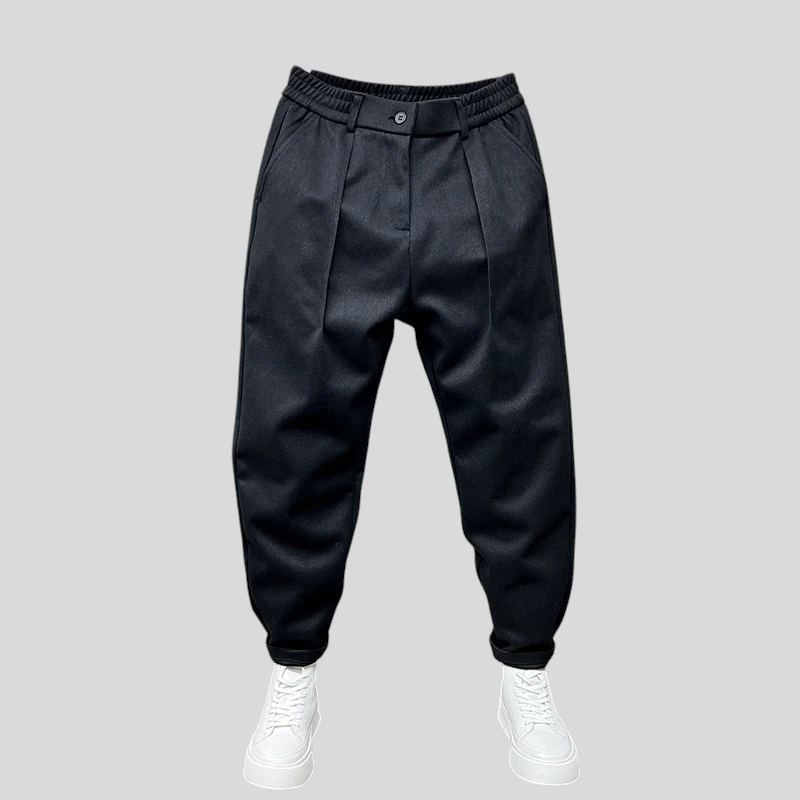 Calças Elegantes Melange masculino