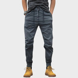 Calças cargo e stretch com bolsos masculino