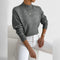 Sam - Camisola de Gola Alta Clássica feminino