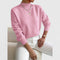 Sam - Camisola de Gola Alta Clássica feminino