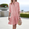 Vestido de Verão às Riscas feminino