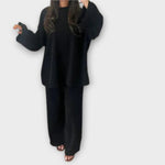 Conjunto Plus Size Acanalado feminino