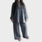 Conjunto Plus Size Acanalado feminino