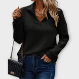 Vânia - Suéter de Malha Elegante feminino