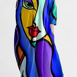 Vestido Fluido com Estampa feminino