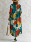 Vestido Solana – leveza artística para os dias de verão