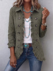Odalys | Casaco boho bordado com folhos