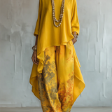 Ayla  | Conjunto Estampado Floral Artístico Elegante