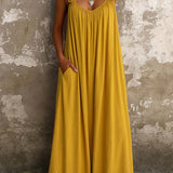 Vestido Maxi Amara – leve, solto e perfeito para dias quentes