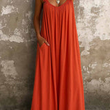 Vestido Maxi Amara – leve, solto e perfeito para dias quentes