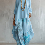 Ayla  | Conjunto Estampado Floral Artístico Elegante