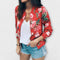 Casaco bomber elegante floral feminino