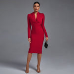 Vestido de Manga Comprida feminino