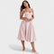 O vestido com corset feminino